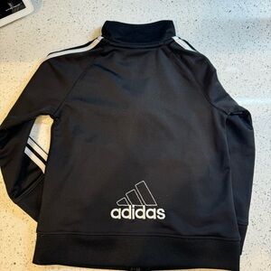 Adidas 3-Stripes Track Suit in Black 24 mos baby/toddler